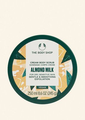 Ексфолиант за тяло за чувствителна кожа Бадемово мляко 250 ml Ексфолиант за тяло за чувствителна кожа Бадемово мляко 250 ml